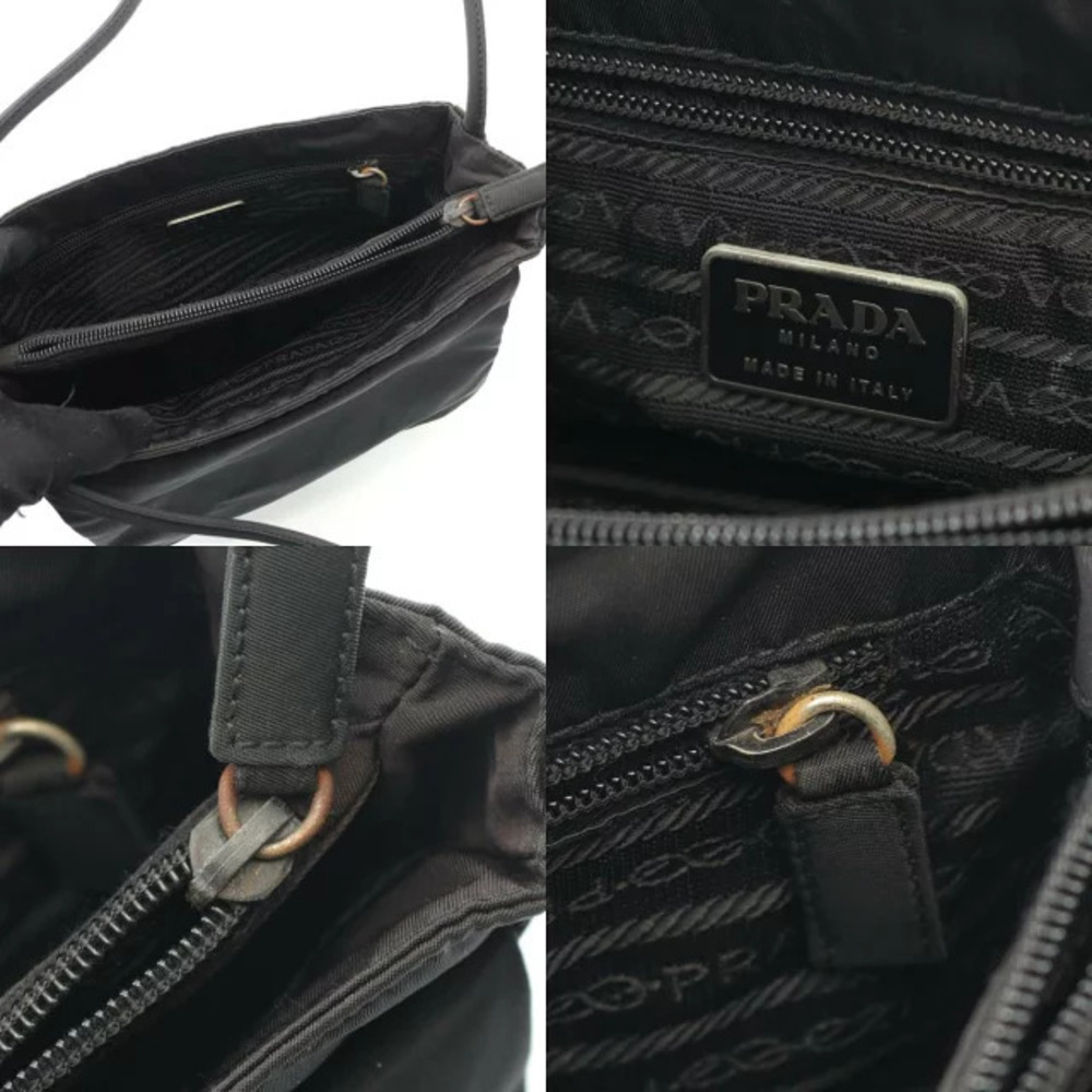 Prada Triangle Handbag Black - Picture 8 of 8